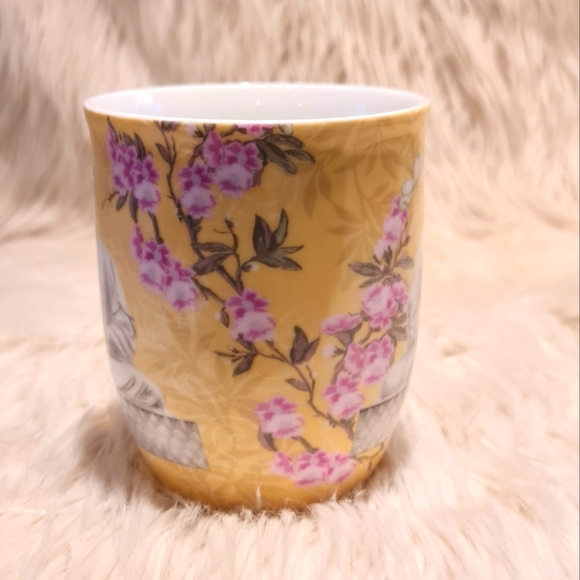Buddha Cherry Blossom Designed Coffee Tea Mug Cup - Picture 4 of 5